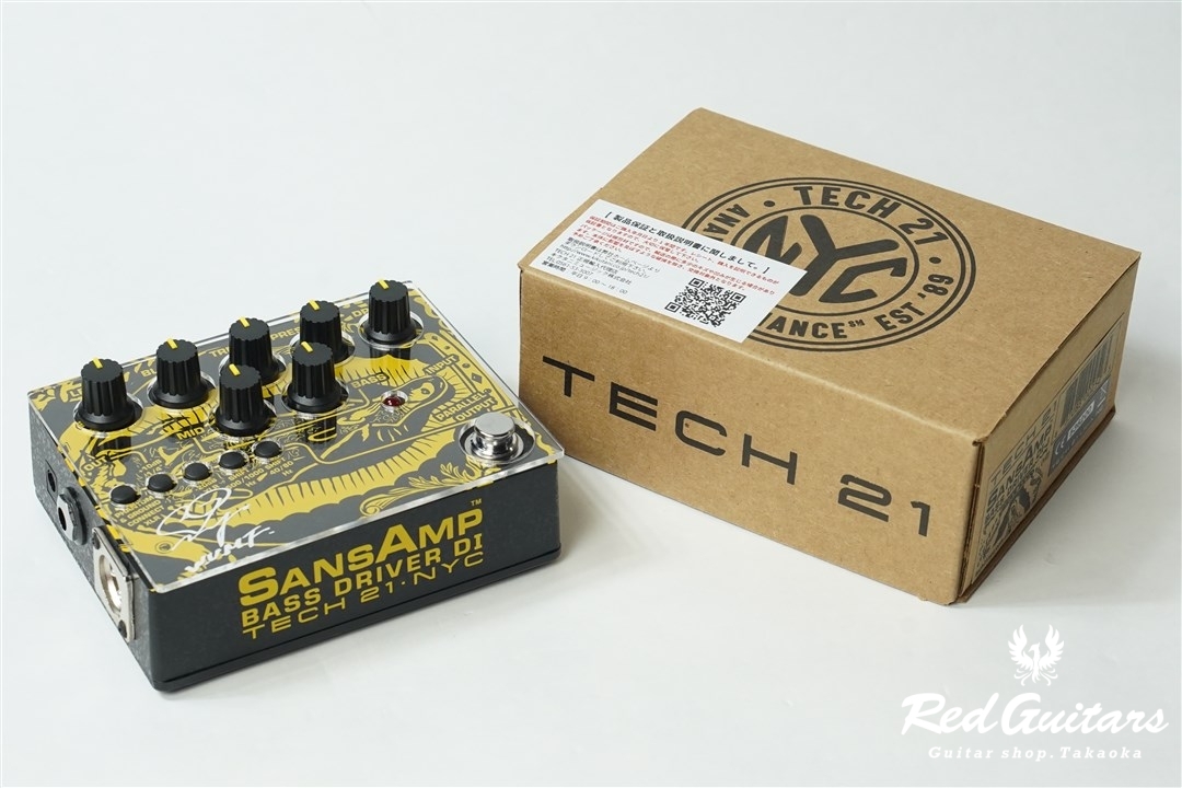 Tech 21 SANSAMP BASS DRIVER DI-J | Red Guitars Online Store